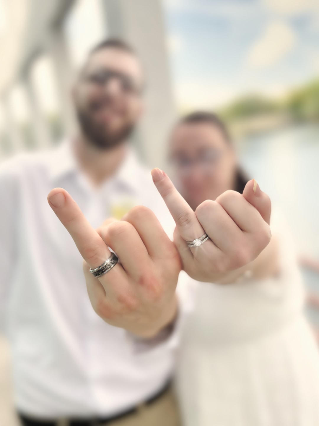 Wedding rings macro close-up — fine art wedding photography, Southeast Michigan